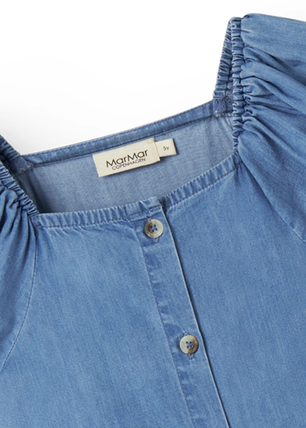 Kjole Light Denim Davery Blue Denim