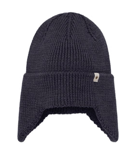 Lue Wool Knit Windstop Dark Navy