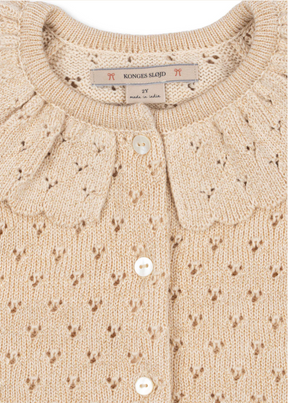 Cardigan Holiday Knit Buttercream