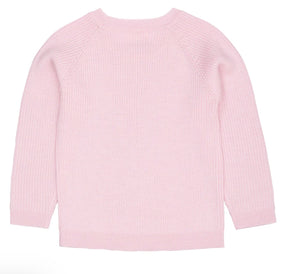 Genser Merino Classic Rib Bubblegum