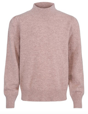 Genser Adelyn Strikket Ullgenser Taupe