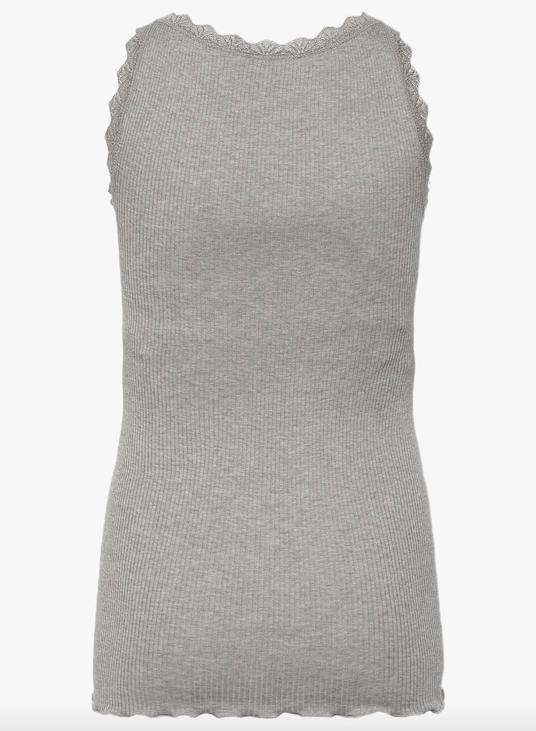 Top Balta SL Regular Lace Light Grey Melange