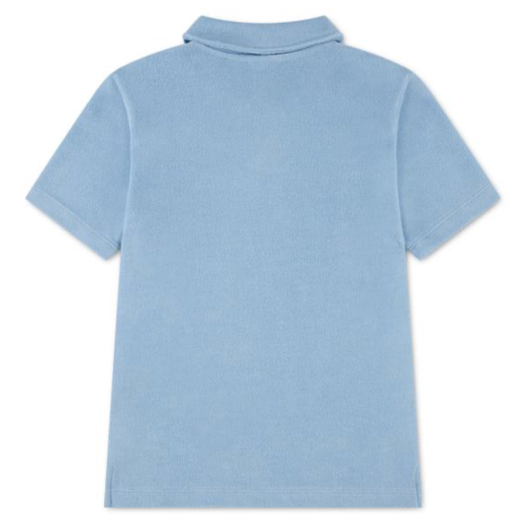 T-Skjorte Polo Terry Cloth Lacoste Chambray