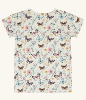 T-skjorte Austin Butterfly Ivory