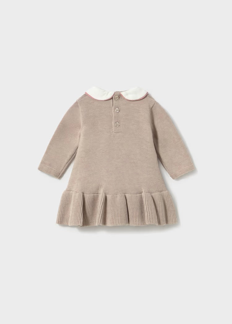 Kjole Knit Tricot Mocca
