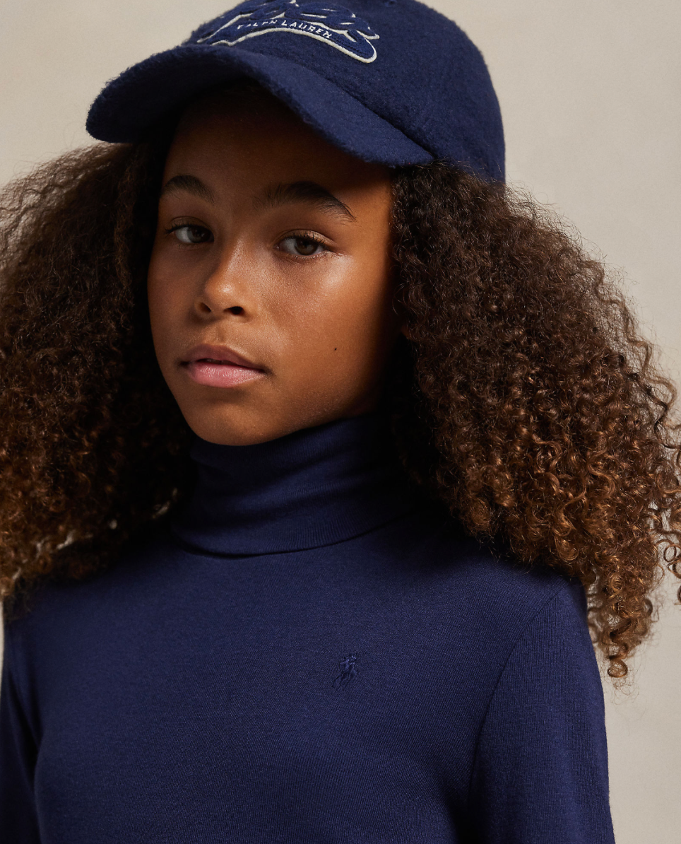 Genser Turtleneck Newport Navy