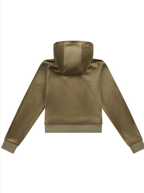 Hettejakke Tonal Zip Thru Hoodie Tea Leaf