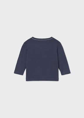 Cardigan Knit V-Neck Atlantic