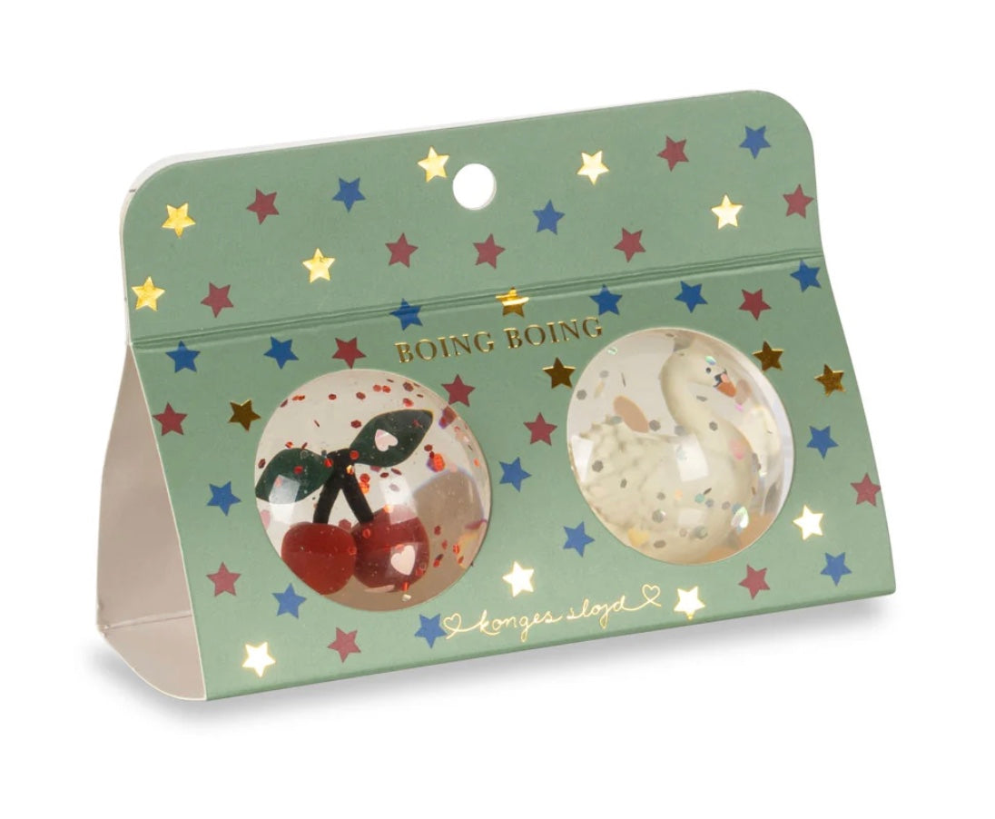 Sprettball 2pk Cherry/Swan
