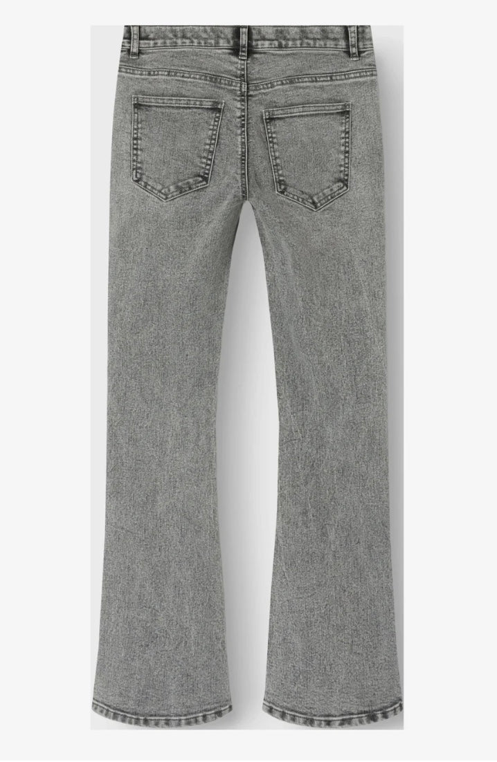 Bukse Tianna Light Grey Denim Bootcut