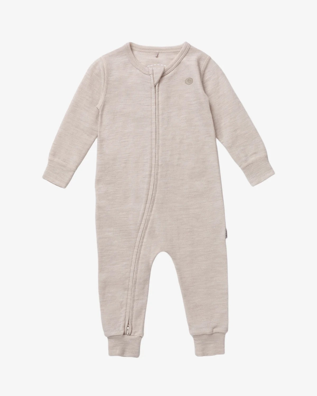 Ullpysj Zip Lys Beige