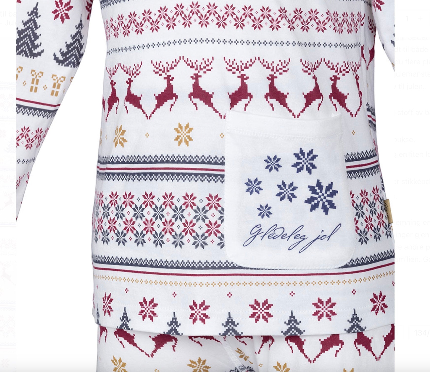 Pysj Tide Todelt Julestrikk