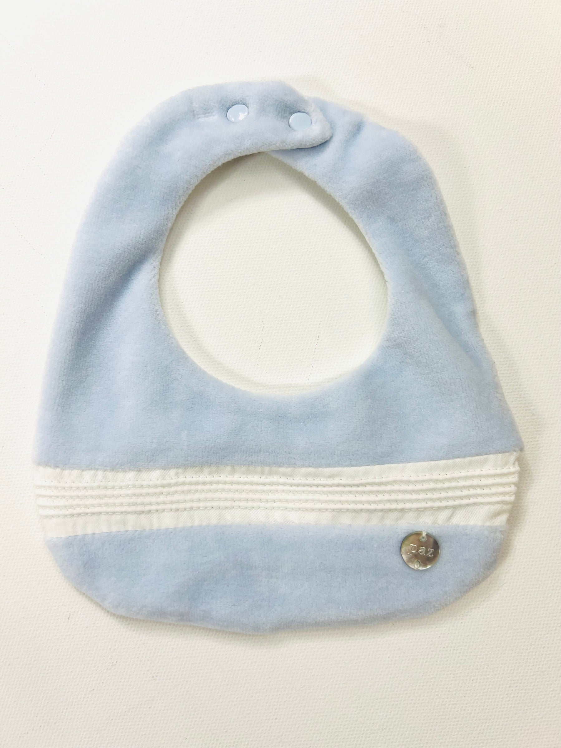 Smekke Newborn Bib Esencial Chalk Blue/Cream