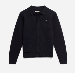 Cardigan Knitted Evening Blue