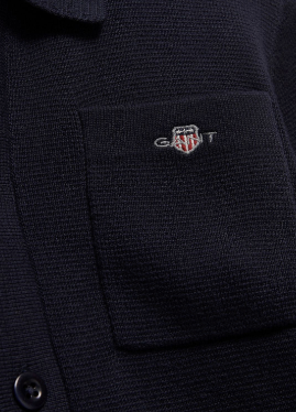 Cardigan Knitted Evening Blue