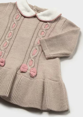 Kjole Knit Tricot Mocca