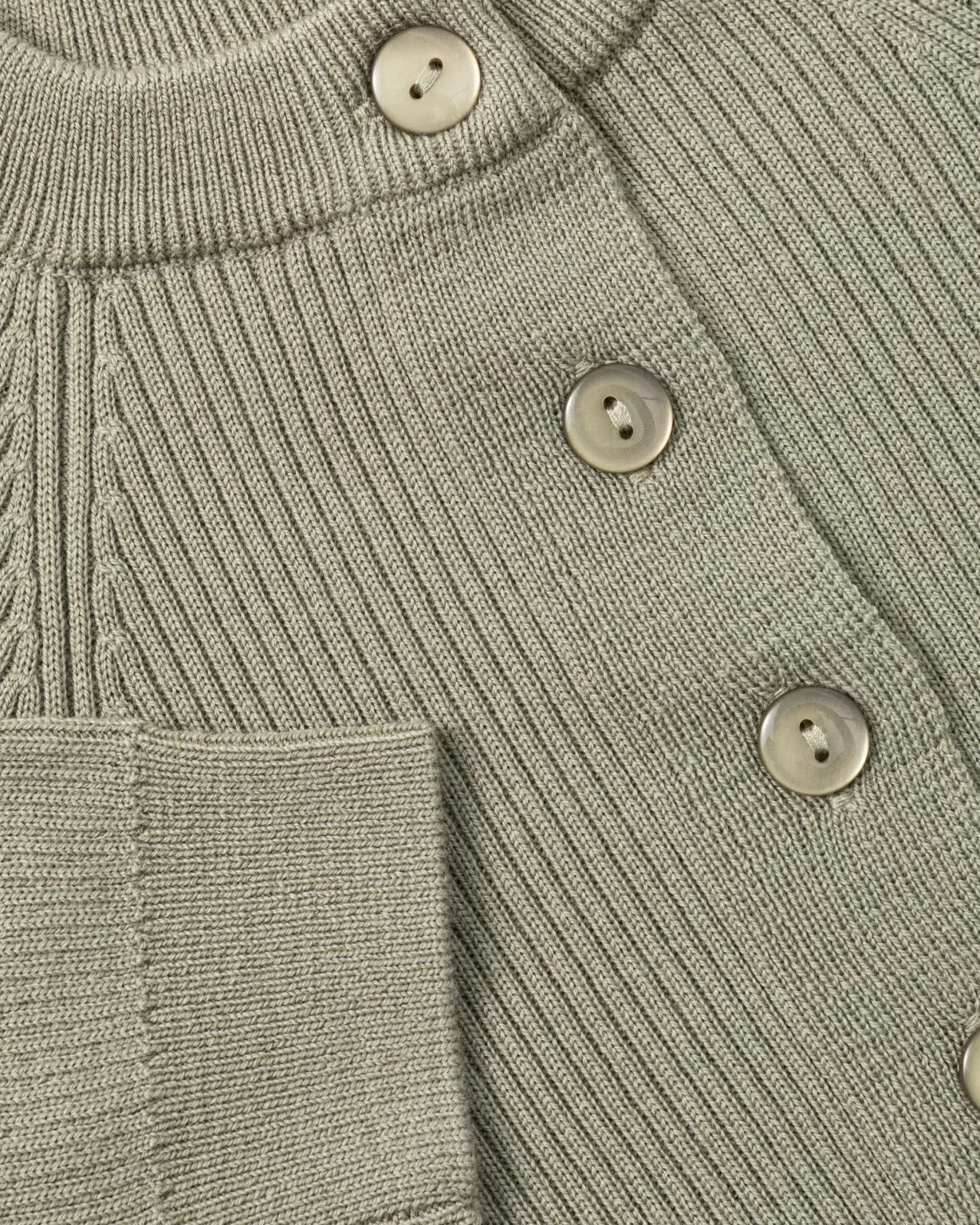 Cardigan Rib Light Rosmarin