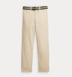 Bukse Slim Fit m/belte Classic Khaki