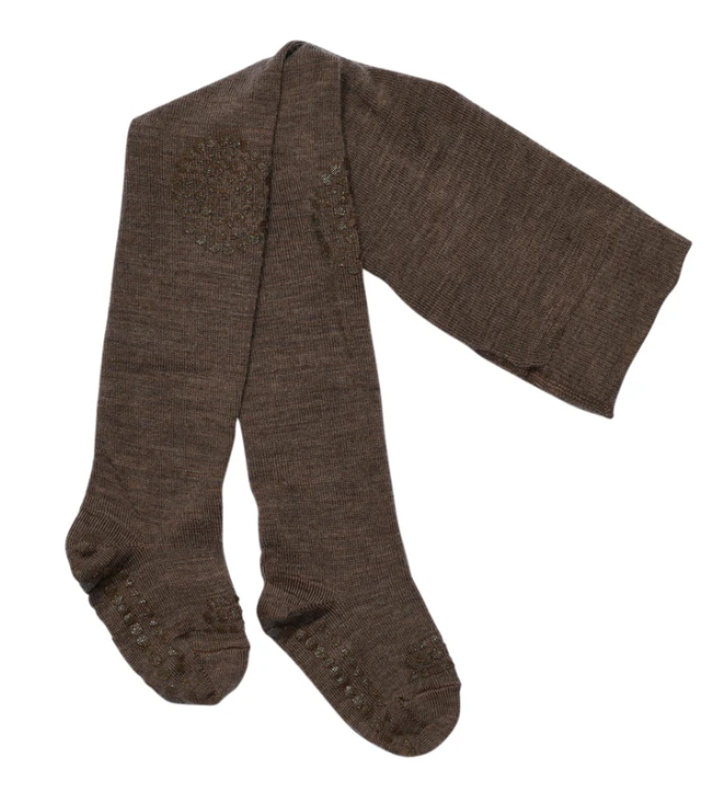 Strømpebukse Crawling Tights Wool Chestnut