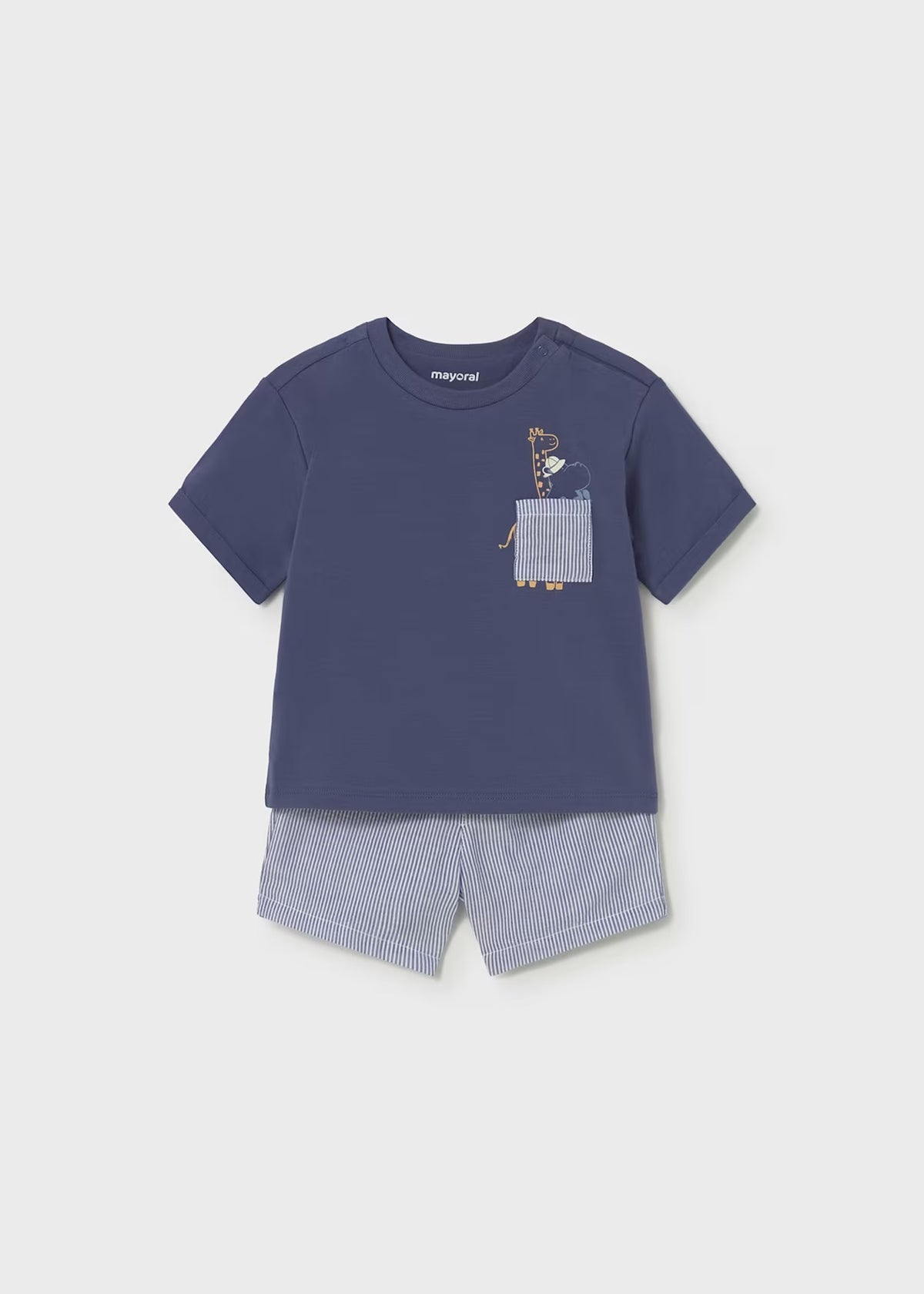 Sett T-skjorte/Shorts Bermuda Capri Blue