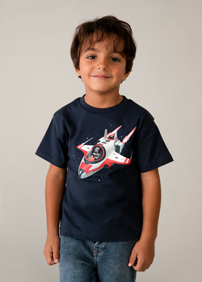 T-skjorte Rocket Navy