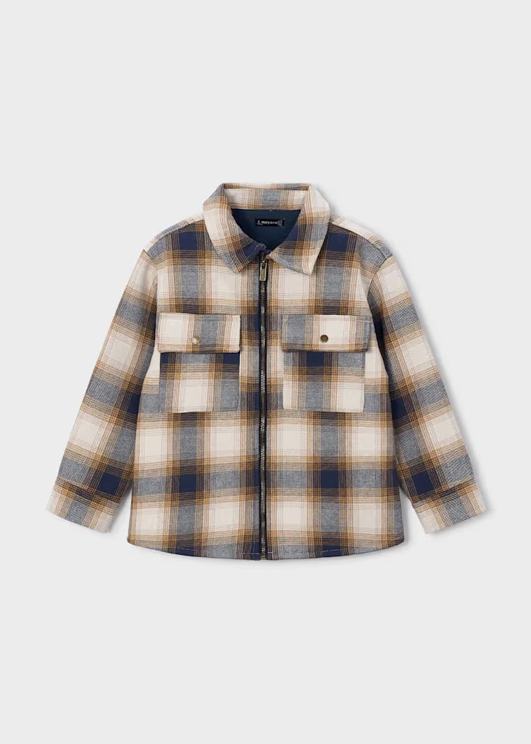 Skjorte Zip Check Ink