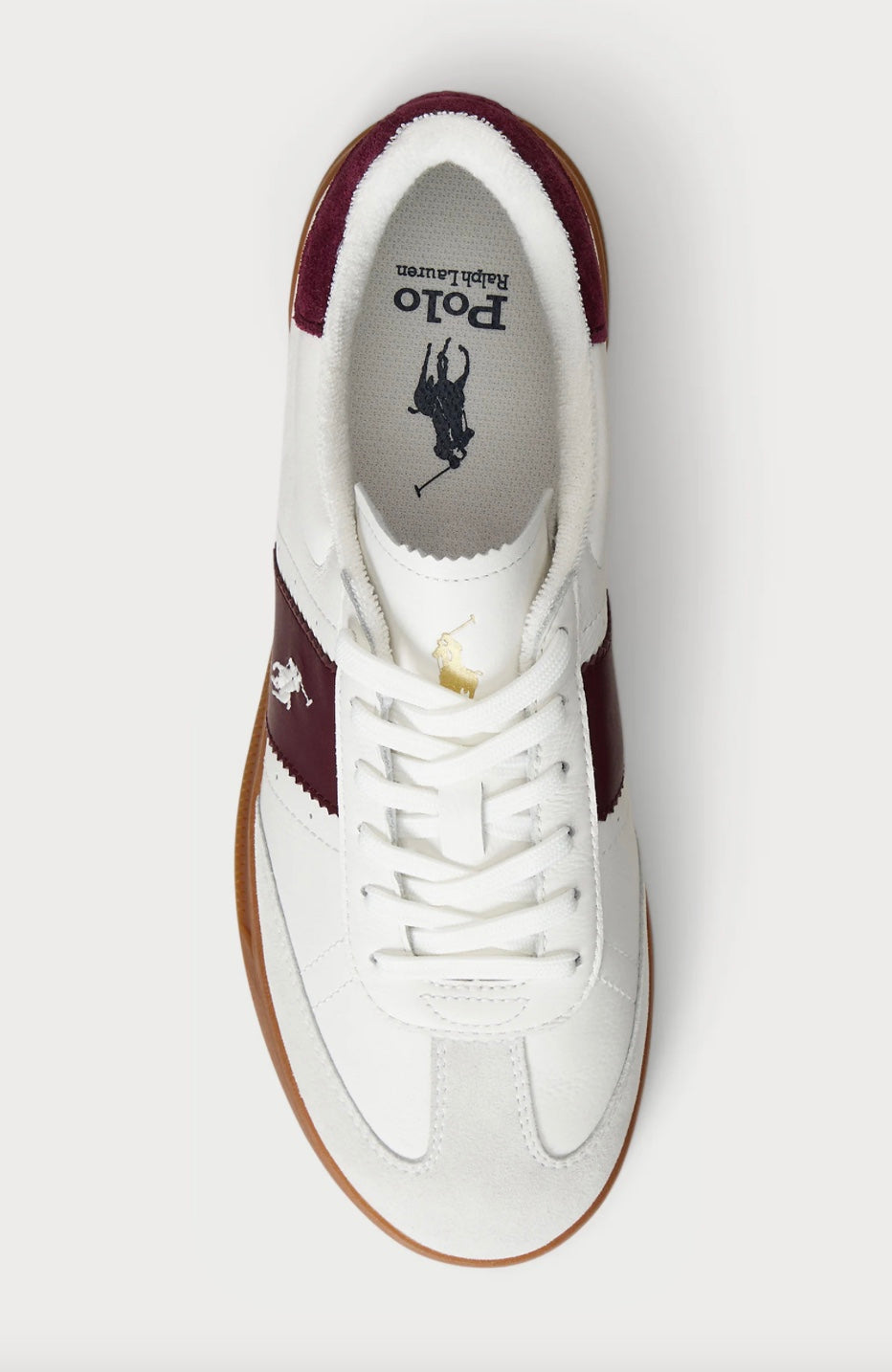 Sko Heritage Area Leather White/Wine