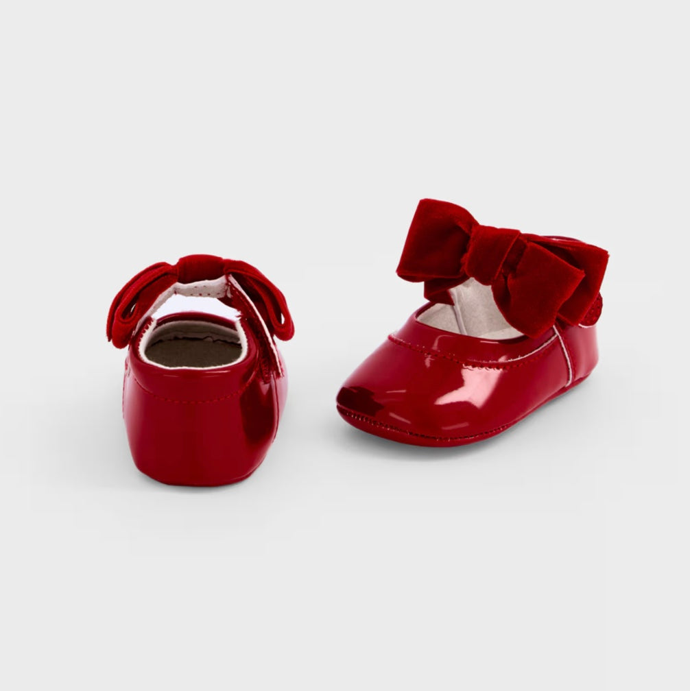 Sko Bow Mary Jane Red