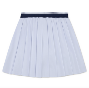 Skjørt Logo Sport Plissés Blue Clair