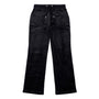 Bukse Tonal Wide Leg Jogger Jet Black