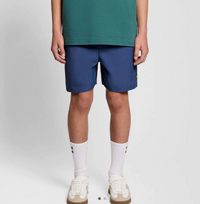 Badeshorts Plain Dark Cornflower