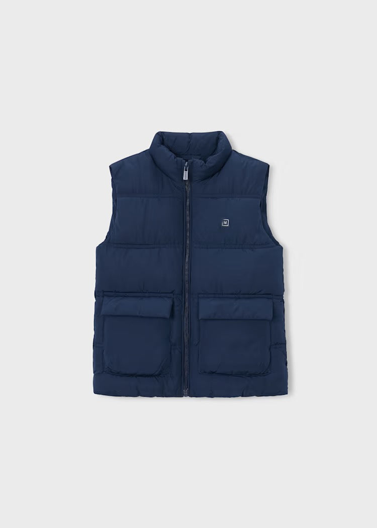 Vest Puffer Dark Blue