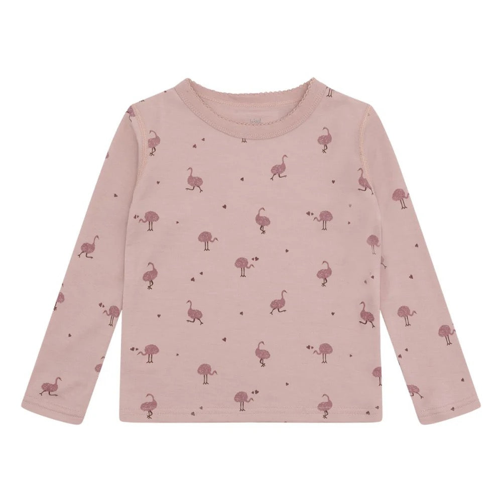 Genser Abba Ostrich Adobe Rose