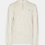 Genser shield Half Zip Light Beige Melange