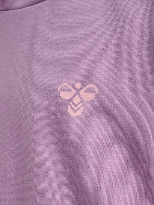 Genser Graphic Hoodie Lavender Mist