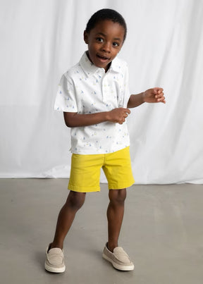 T-skjorte Polo Nautical White/Olive