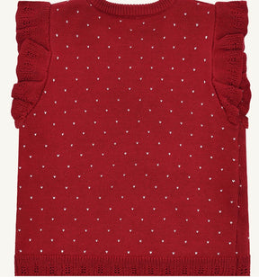 Vest Vilma Bunny Teaberry