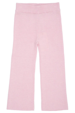Bukse Merino Vide Rib Bubblegum