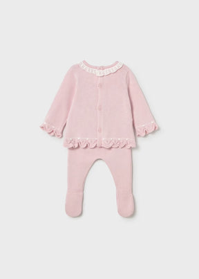 Sett Knit Genser & Bukse Crystal