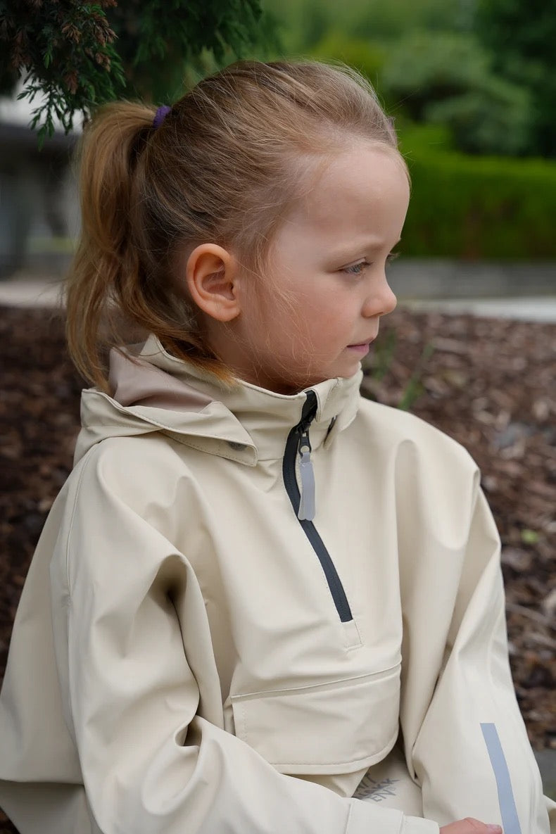 Jakke Regnponcho Kritt