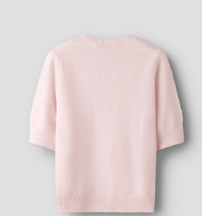 T-Skjorte Bynt Ss Short Knit Pink-A-Boo