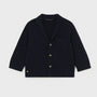 Cardigan Knit Tricot Navy