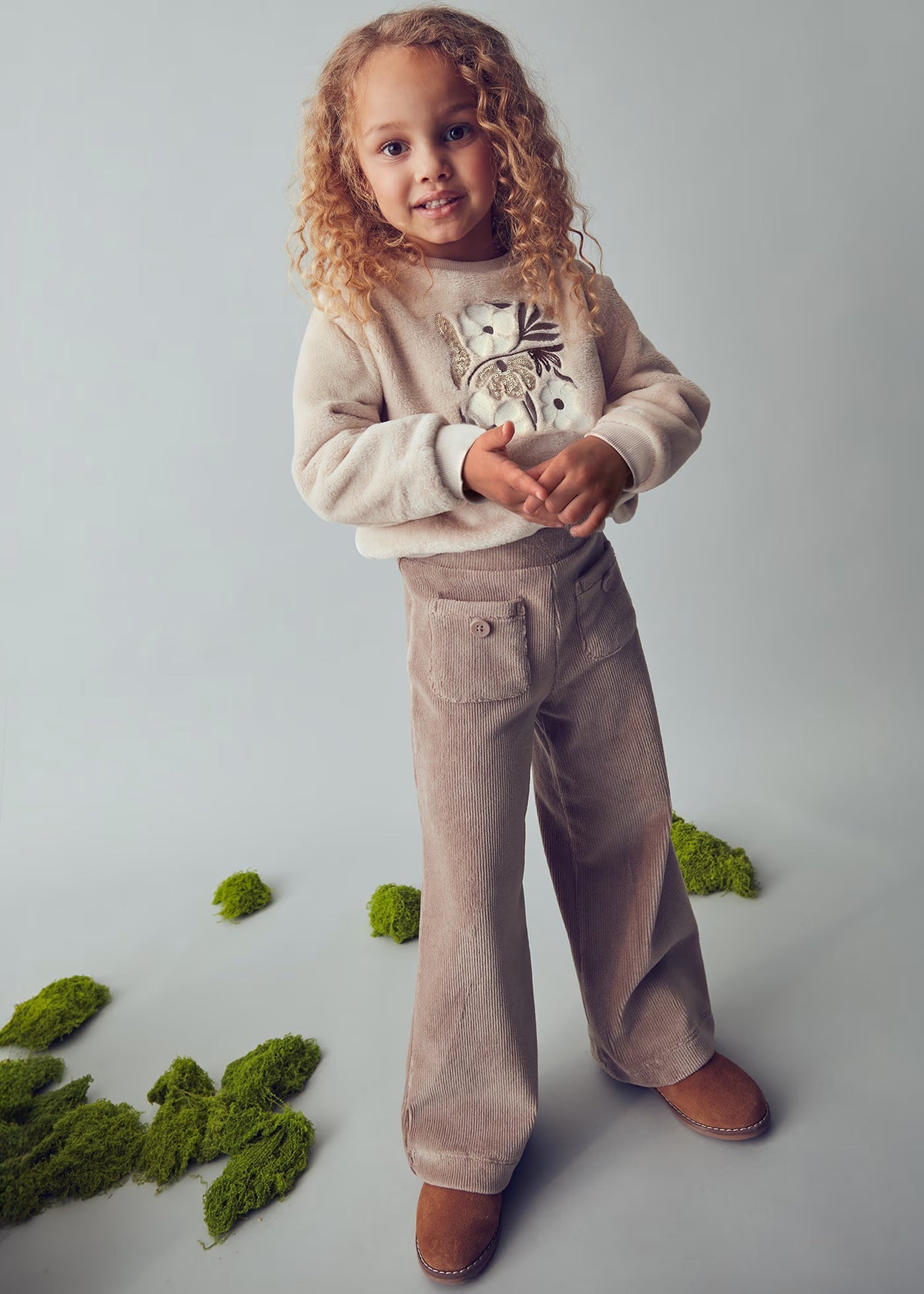 Bukse Corduroy Wide Mole