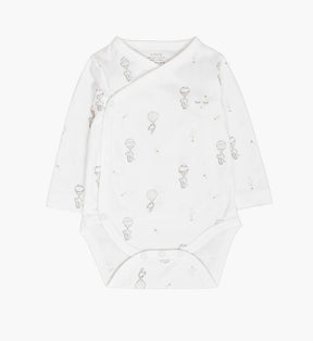 Body Crossed Flying Elephant White