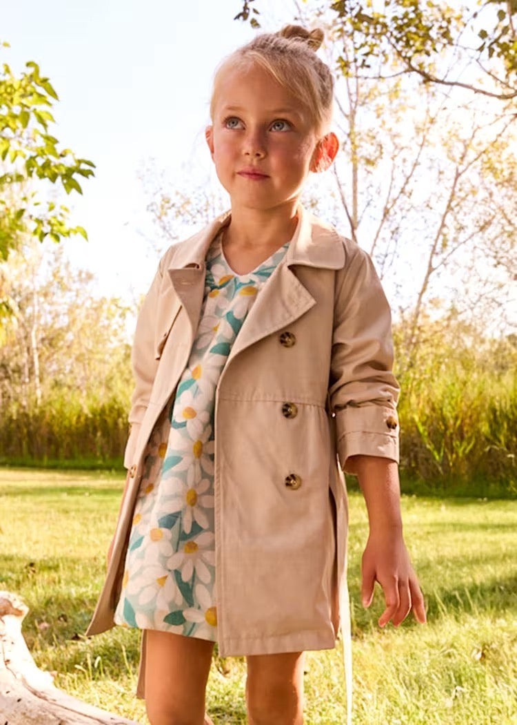 Jakke Trenchcoat Sand