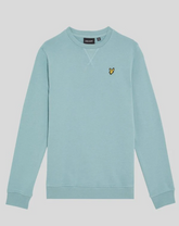 Genser Crew Neck Sweatshirt Blue Smoke