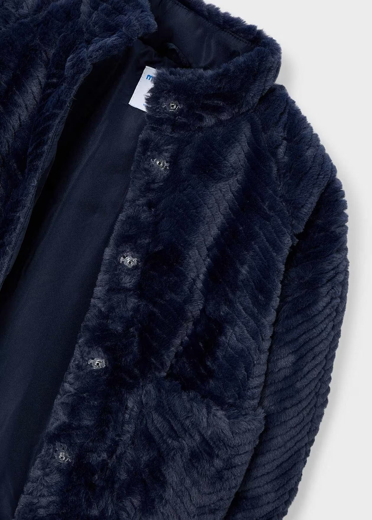 Kåpe Faux Fur Navy