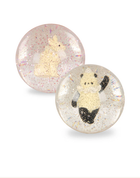 Sprettball 2pk Bunny/Panda