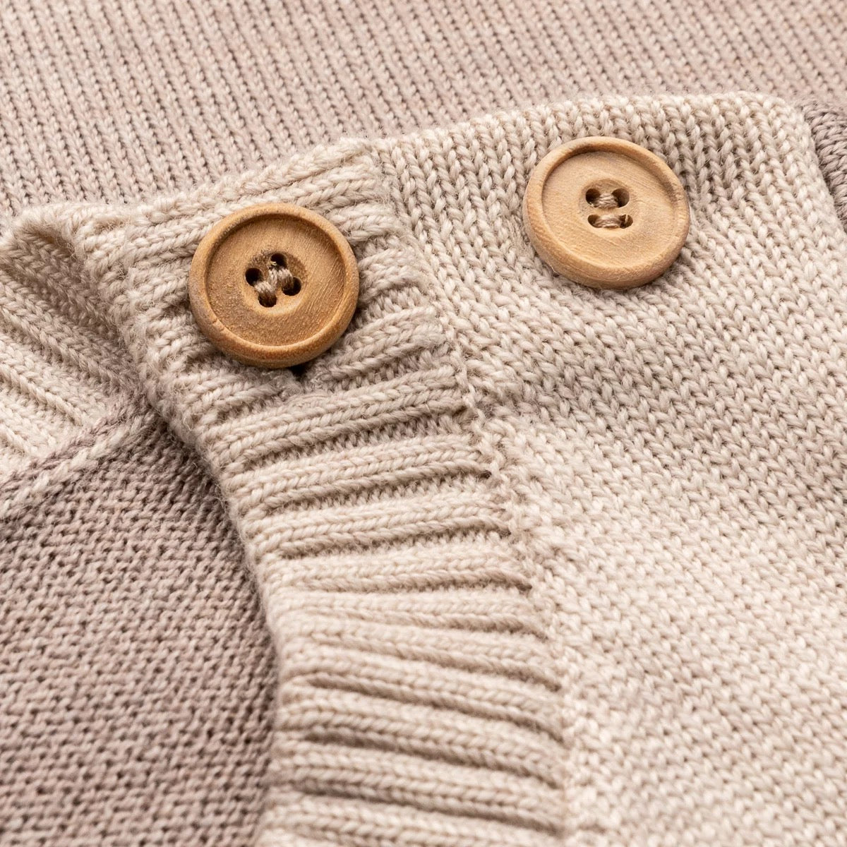 Kjole Lammi m/Lange ermer Beige