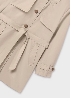 Jakke Trenchcoat beige